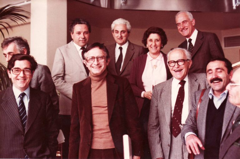 Fotografia de la constitució de la Fundació Carulla.