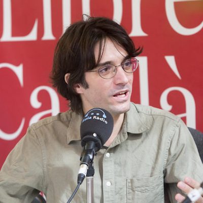Raül Garrigasait a la Setmana del Llibre en Català.