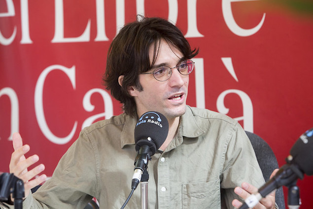 Raül Garrigasait a la Setmana del Llibre en Català.