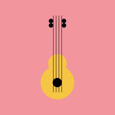Imatge promocional dels Premis Baldiri. Il·lustració de banjo