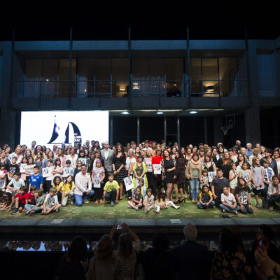 Foto guadronats lliurament dels premis Baldiri Reixach 2017 al TNC